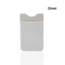 Adhesive Phone Pocket Silver