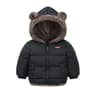 Reversible Baby Winter Coat Cartoon Hooded Plus Velvet, Baby Boys Fleece Jacket, Newborn Outerwear Toddler Girl Parkas