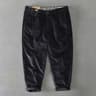 Men's Baggy Corduroy Pants, Thick Heavy Casual Trousers for Autumn Winter