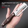 Premium Stainless Steel Vegetable & Fruit Peeler with Wooden Handle