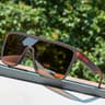 Polarized Square Driving Sunglasses For Men  Women Oversized AntiGlare Mirror Shades 6
