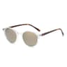Classic Polarized Sunglasses With Round Leopard Frame For Men  Women 4
