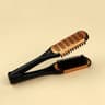 Professional Hair Straightening Brush V Shape Double Nylon Styling Comb For Smooth Salon Results 9