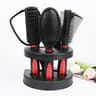 Hair Brush Set With Air Cushion Hair Brush Mirror  Detangling Combs For Smooth Styling 9