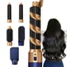 Hair Styler Hot Air Brush  Hair Dryer Brush Curling And Straightening Set 6