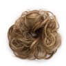 Chic Rose Bun Hair Scrunchie - Quick Styling, Durable Synthetic, Easy Maintenance, Ideal for Daily Wear Medium blonde