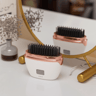 Mini Cordless Hair Straightener Comb Portable Travel Hair Styling Brush