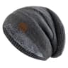 New Unisex Slouchy Winter Hats FurLined Warm Beanie Cap For Men  Women 8