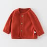 Spring Autumn Knitted Kids Cardigan Solid Color, Baby Sweaters For Boys Girls, Back To School Infant Outerwear Coats
