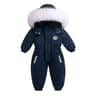 Warm Plus Velvet Winter Ski Suit Baby Jumpsuit Boy Overalls Kids Toddler Girl Clothes Children Clot 5