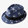 Coconut Tree Print Straw Jazz Hat For Men 4