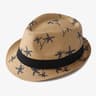 Coconut Tree Print Straw Jazz Hat For Men 5