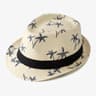 Coconut Tree Print Straw Jazz Hat For Men 6