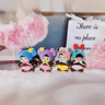 Cute Toy Transformed Doll PP Cotton Medal Monkey Girl Bag Pendant Christmas Birthday Gift 2