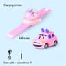 Mini Watch Car Parent Child Interaction Remote Control Car Electric Alloy Childrens Watch Racing To 6