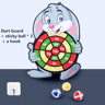 Sticky Ball Board Target, Cartoon Throw Ball, Educational Christmas Gift for Children