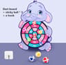 Sticky Ball Board Target, Cartoon Throw Ball, Educational Christmas Gift for Children