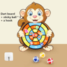 Sticky Ball Board Target, Cartoon Throw Ball, Educational Christmas Gift for Children