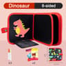 Portable Kids Cartoon Drawing Board Magic Blackboard Coloring Pen Reusable Paint Book Set For Early 10
