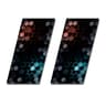 Waterproof Honeycomb BPillar Decal DIY Car Door Post Sticker For Automotive Accessories 4