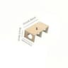 Solid Wood Hideaway House For Hamsters  Squirrels Small Pet Cage Accessories 5
