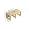 Solid Wood Hideaway House For Hamsters  Squirrels Small Pet Cage Accessories 7