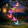 Solar Butterfly Wind Chimes With Color Changing Solar Lights For Garden Patio Outdoor Hanging Decor 7