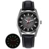Mens Sapphire Quartz Watch 10ATM Luminous Stainless Steel Dress Watch 8