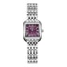 Dial Square Womens Watch Stainless Steel Quartz 8
