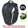 Waterproof Motorcycle Tail Bag Expandable Rear Seat Bag And Rider Backpack 13