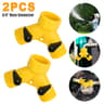 Heavy Duty Hose Splitter Connector With Valves For Garden Taps 1