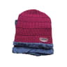 Unisex Fleece Beanie Hat  Scarf Set Arm Slouchy Snow  Ski Cap For Winter Comfort 3