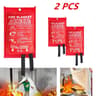 Emergency Fire Blanket Fiberglass Fire Retardant Blanket For Home Kitchen Grill And Outdoor Use 12