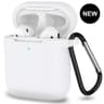 Shockproof AirPods Case Silicone Cover With Keychain Clip Protective AirPods Case 1