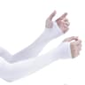 UV Blocking Ice Silk Sun Protective Sleeves High Breathability Nylon Material For Cycling  Sports 4