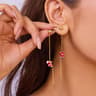Asymmetrical Christmas Earrings, Santa Claus Snowman, Snowflake Tree, Trendy Earrings for Women, Girls New Year Jewelry