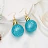 Christmas Snowflake Star Ball Shaped Bulb Earrings Hook For Women Ear Dangle Drop Xmas Fashion Party Jewelry Gift