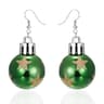 Christmas Snowflake Star Ball Shaped Bulb Earrings Hook For Women Ear Dangle Drop Xmas Fashion Party Jewelry Gift