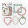 Retro Style Craft Paper, European Architectural Modeling, DIY Creative Materials, Hollow Relief Design Cardstock