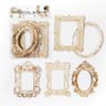 Retro Style Craft Paper, European Architectural Modeling, DIY Creative Materials, Hollow Relief Design Cardstock