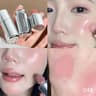 Sponge Head Blusher, Velvet Liquid Blush Matte, Natural Lasting Tint Makeup