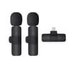 Portable Wireless Lavalier Microphone for iPhone, Android, Mini Mic for Gaming, Audio Video Recording, Live Broadcast