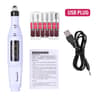 Strong Nail Polishing Tool Set LULAA Electric Nail Drill Machine For Pedicure Grinding 5