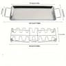Stainless Steel BBQ Cooking Rack Non-Stick Barbecue Drumstick Grill Oven Roaster Stand