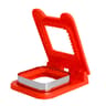 Flip Sandwich Cutter and Sealer, Circular Stainless Steel Lunch Mold for Kids, Bread Toast Cutting Tool
