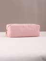 Large Capacity Pencil Case Solid Color Stationery Bag for School and Office