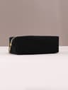 Large Capacity Pencil Case Solid Color Stationery Bag for School and Office