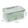 Sealed Storage Box For Fruit Portable Handheld Food Preservation Box Kitchen Organizer For Picnic C 5
