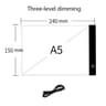 LED Drawing Copy Pad for Baby, Dimmable Board for Creativity and Painting Educational Toys for Children