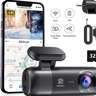 REDTIGER F9 Dash Cam 4K Front and Rear WiFi GPS Car Camera for Parking Mode 64GB Night Vision Car Re